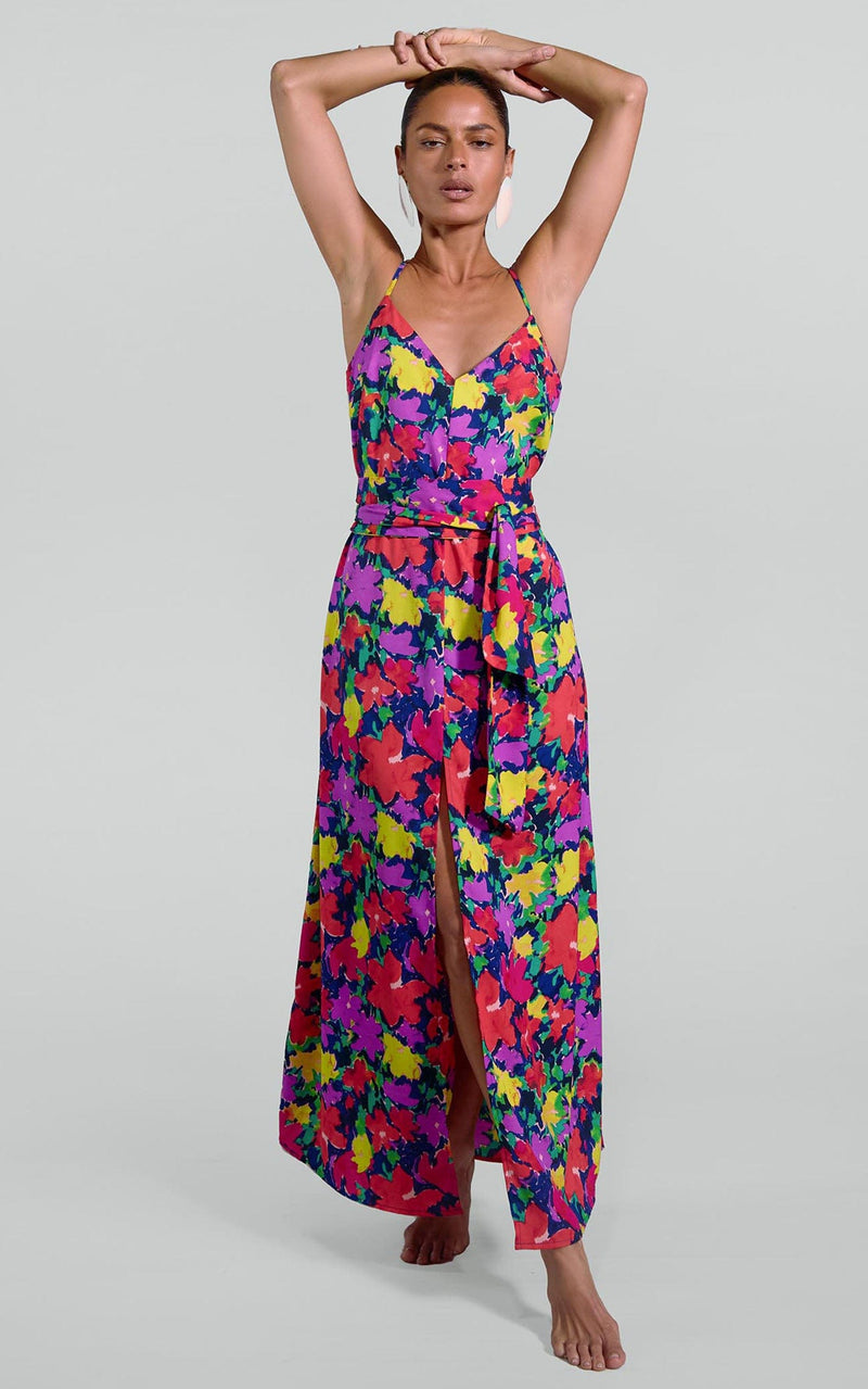 Sookee Slip Dress In Vintage Floral